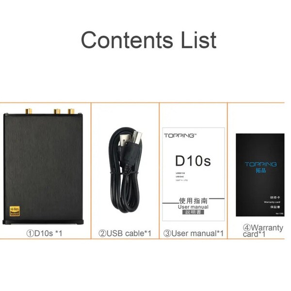 Main product image for Topping D10s Digital to Analog Converter220-204